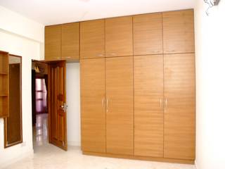 Wooden Wardrobe Online India homify 臥室 合板