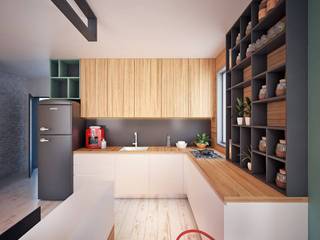 Hang Hau Residential Project, CLOUD9 DESIGN CLOUD9 DESIGN モダンデザインの リビング