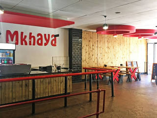 Mkhaya restaurant, A4AC Architects A4AC Architects مساحات تجارية