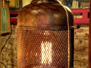 COLGANTES / ARAÑAS ESTILO INDUSTRIAL, Muebles eran los de antes - Buenos Aires Muebles eran los de antes - Buenos Aires Nhà phong cách công nghiệp Sắt / thép