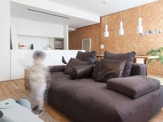 Interior LP, Didonè Comacchio Architects Didonè Comacchio Architects Minimalist living room
