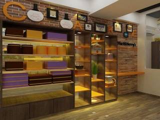 Huckleberry Cake Shop at Mumbai, A Design Studio A Design Studio Commercial spaces