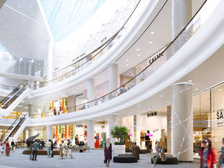 Грозный Молл - визуализация одного из самых крупных торговых центров в России, Аrchirost Аrchirost