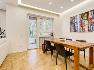 Farnesina | minimal design, EF_Archidesign EF_Archidesign Minimalistische Esszimmer