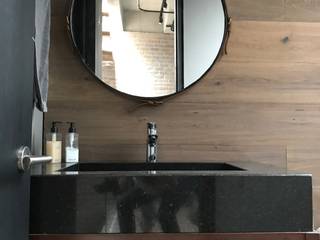 apartamento circunvalar, marisagomezd marisagomezd Salle de bain industrielle Bois Noir