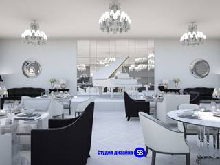 Restaurant in art-deco style, "Design studio S-8" 'Design studio S-8' Commercial spaces