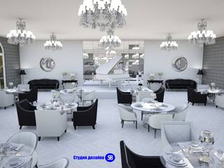 Restaurant in art-deco style, "Design studio S-8" 'Design studio S-8' Commercial spaces