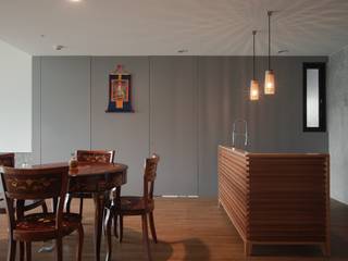 北投陳宅, 直方設計有限公司 直方設計有限公司 Asian style kitchen Wood Wood effect