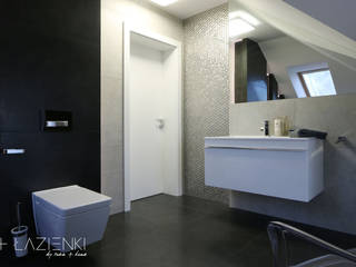 STYLOWY ANTRACYT, TOKA + HOME TOKA + HOME Modern bathroom