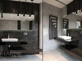 Minimal style Bathroom by TOKA + HOME Minimalist