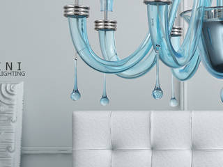 Lampa Secret Time , Mollini Sp.z o.o. Mollini Sp.z o.o. Classic style bedroom Glass