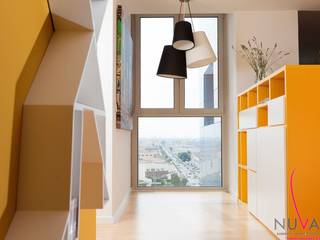 Ático en Castellón, NUVART NUVART Pasillos, vestíbulos y escaleras modernos