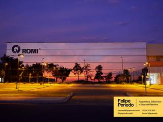 Romi S.A., Felipe Penedo Arquitetura Felipe Penedo Arquitetura Espaços comerciais