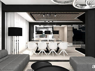 HEADS OR TAILS? | Wnętrza domu, ARTDESIGN architektura wnętrz ARTDESIGN architektura wnętrz Modern dining room