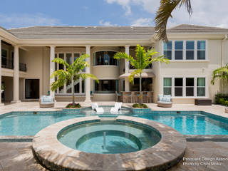 Pasquale Design | Tampa, FL, Chibi Moku Architectural Films Chibi Moku Architectural Films Modern pool Concrete Beige