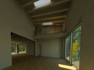 BIM & RENDER, Cericola Ingegneri Cericola Ingegneri Modern living room Wood Wood effect