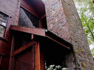 Casa Pinus, CABRAL Arquitetos CABRAL Arquitetos Casas de estilo rústico Madera Acabado en madera