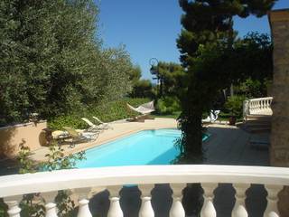 villa domino - cap martin - france , davide sarotto architetto davide sarotto architetto Mediterranean style pool