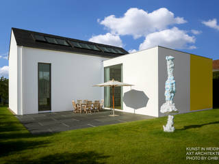 Axt Architekten | Kunst in Weidingen | Weidingen, Germany, Chibi Moku Architectural Films Chibi Moku Architectural Films Modern garden Concrete White