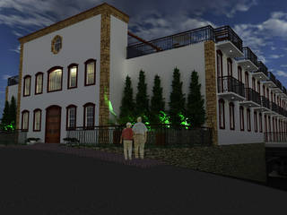 Apart Hotel & Senior Residence em Tiradentes, MG, Paulo Augusto Arquitetura Paulo Augusto Arquitetura