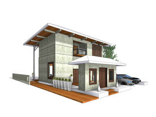 Weekend Villa, Obelisk Engineering & Contracting WLL. Obelisk Engineering & Contracting WLL. Minimalist house