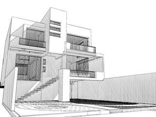 Residencia el molino, Tehuacán Puebla., 3h arquitectos 3h arquitectos บ้านและที่อยู่อาศัย