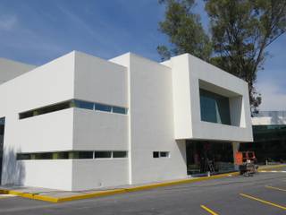 Diseño- Proyecto Edificio de oficinas Ermita CFE, 3h arquitectos 3h arquitectos Estudios y despachos de estilo moderno