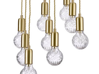 Lampa Luca Craft 9, Mollini Sp.z o.o. Mollini Sp.z o.o. Industrial style living room Glass