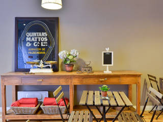 Design de Interiores - decoração de interiores cafés | Leitaria da Baixa, MOYO - Decoração de Interiores MOYO - Decoração de Interiores Espaces commerciaux Bois Effet bois