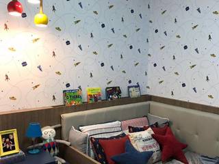 QUARTO MONTESSORIANO, ISADORA MARTEL interiores ISADORA MARTEL interiores Stanza dei bambini moderna