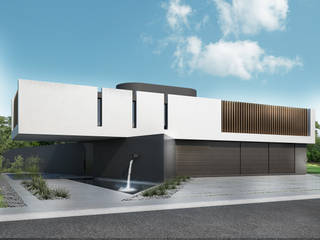 CASA PATRICIOS, Proa Arquitectura Proa Arquitectura Modern Bedroom Reinforced concrete