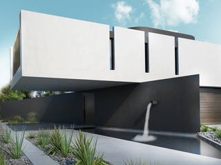 CASA PATRICIOS, Proa Arquitectura Proa Arquitectura モダンスタイルの寝室 鉄筋コンクリート