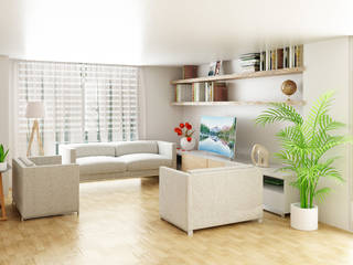 Progetto per riqualificazione ambiente interno, PROGETTAZIONI CIVILI PROGETTAZIONI CIVILI Living room