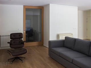 Remodelação Apartamento Estação, Criat Lda Criat Lda Salas de estar minimalistas