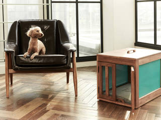 반려동물 가구 Pet Furniture - 마이켄넬하우스 MY KENNEL HOUSE, TWOINPLACE TWOINPLACE Salas de estar modernas