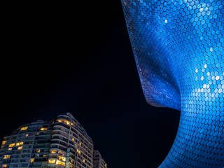 Museo Soumaya fotografia arquitectonica Ciudad de Mexico, Mambo agencia creativa Mambo agencia creativa 商业空间 金屬