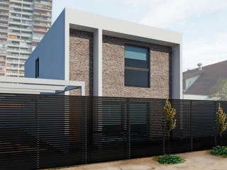 CASA SF, NEF Arq. NEF Arq. Casas de estilo moderno