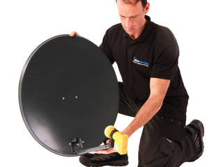 Satellite Dish Highworth, Highworth Aerials Highworth Aerials Modern living room میٹل