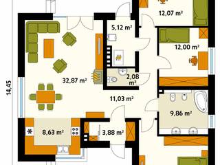 homify Tường & sàn phong cách hiện đại