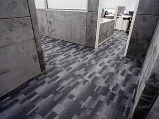 Projeto de Escritório Magnum Obra Buildingservices, VERONA CARPETES E VINILICOS VERONA CARPETES E VINILICOS Gewerbeflächen Grau