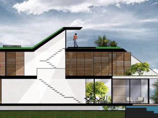 Casa em Alphaville, NATALIA BARTOLOMEO ARQUITETURA | DESIGN STUDIO NATALIA BARTOLOMEO ARQUITETURA | DESIGN STUDIO Moderne Häuser