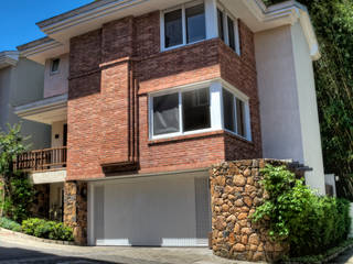 Condomínio Horizontal Quinta do Arvoredo, CABRAL Arquitetos CABRAL Arquitetos Casas estilo moderno: ideas, arquitectura e imágenes Ladrillos