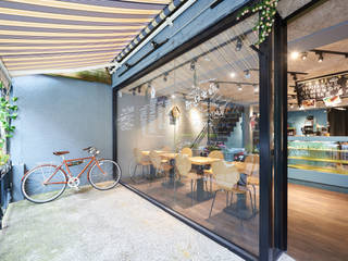 BooGoo Cafe'_「巢」。, 有偶設計 YOO Design 有偶設計 YOO Design Powierzchnie komercyjne