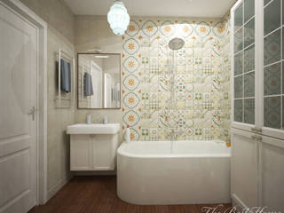 Квартира в Осиновой роще , Best Home Best Home Scandinavian style bathrooms Beige