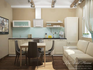 Дизайн интерьера квартиры в ЖК Янила Кантри, Best Home Best Home Klassieke keukens Beige