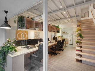 無界, 有偶設計 YOO Design 有偶設計 YOO Design Scandinavian style offices & stores
