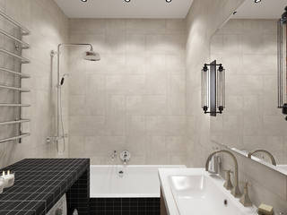 Студия в стиле лофт в Москве , Best Home Best Home Salle de bain industrielle