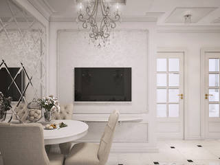 Светлая классика в Пушкине , Best Home Best Home Classic style living room