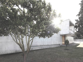 Padre Bote House, CNLL CNLL Дома в стиле минимализм Бетон
