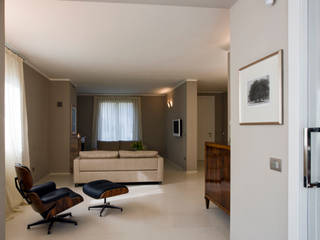 Uno spazio semplice e sofisticato, Daniela Nori Daniela Nori Living room